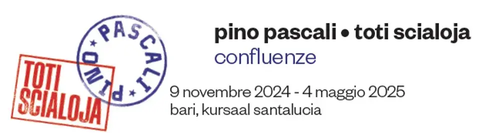 Pino Pascali Toti Scialoja. Confluenze